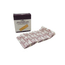 Bandes en plastique stériles 2,5 cm x 7,6 cm (100)