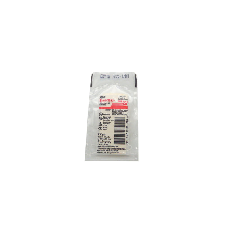 Steri-strip closures 0.6cm x 7.6cm (5/envelopes)