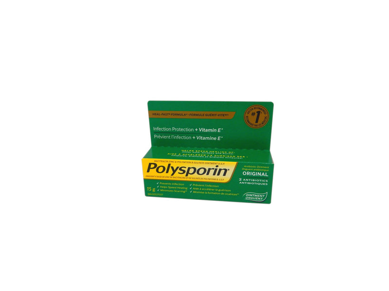 Onguent antibiotique Polysporin 15g