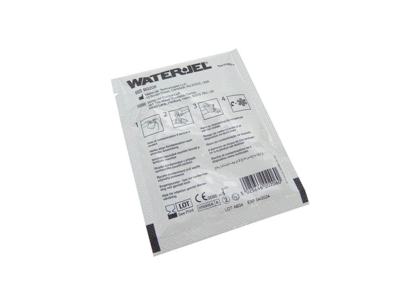 Water-Jel sterile burn dressing water-soluble gel. 5cm x 15cm.