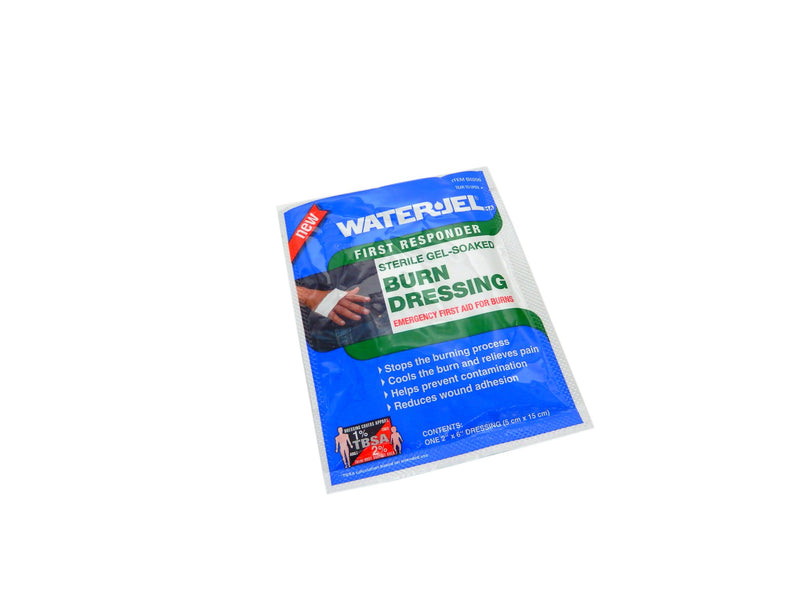 Water-Jel sterile burn dressing water-soluble gel. 5cm x 15cm.