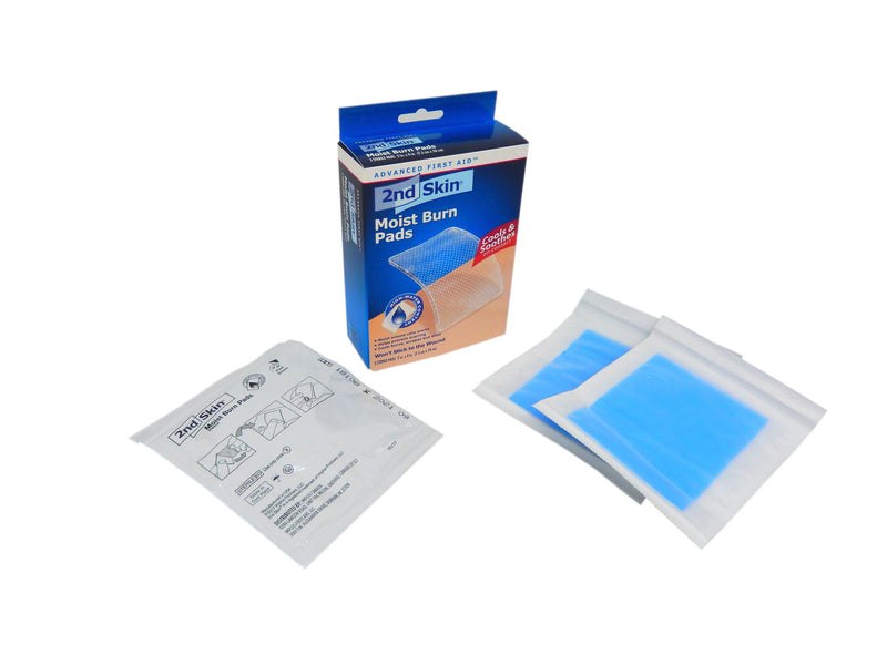 2nd Skin Moist Burn Pads 7.6cm x 10cm Box of 3.