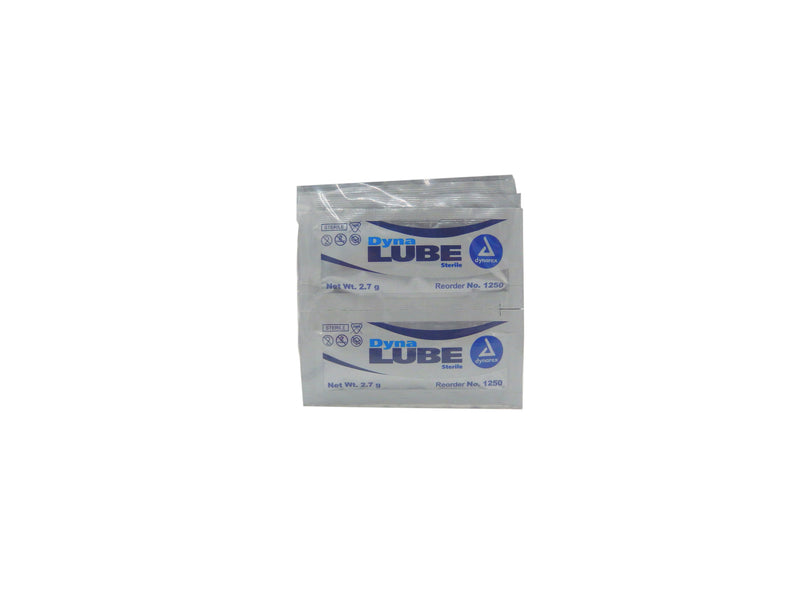Dyna Lube gelée lubrifiante stérile (2.7g) Pack de 12