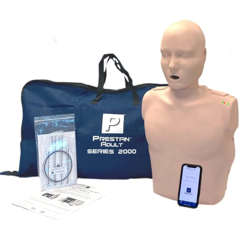 Prestan Professional Adult Series 2000 manikin with Advanced CPR Feedback Medium Skin