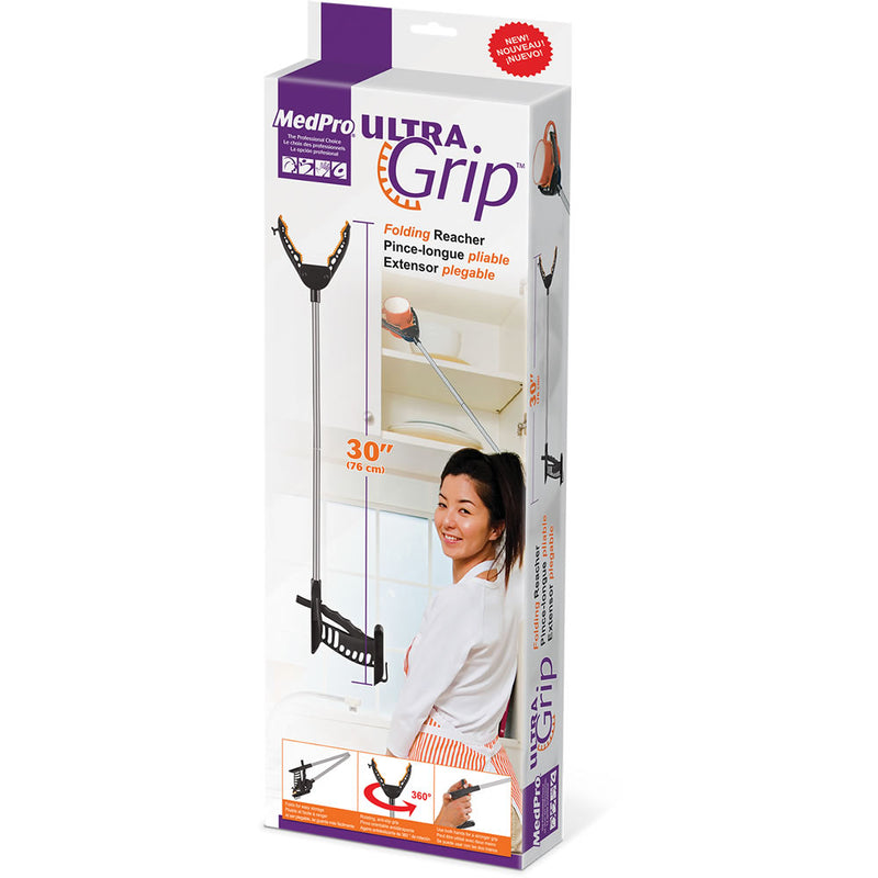 Ultra-Grip™ Folding Reacher by MedPro® 30 in (76 cm)