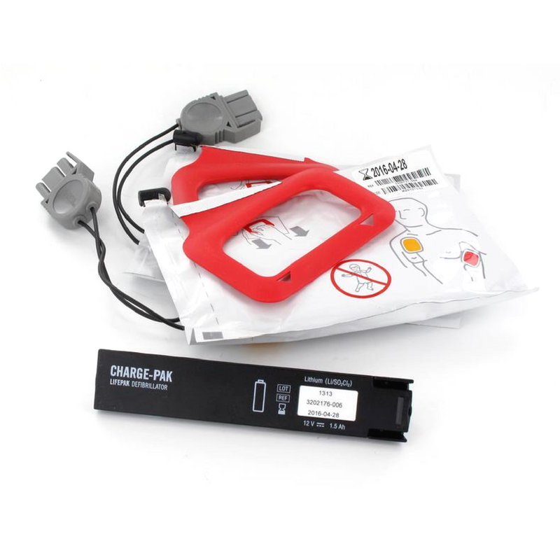 LIFEPAK CR Plus Electrodes & chargepak replacement kit