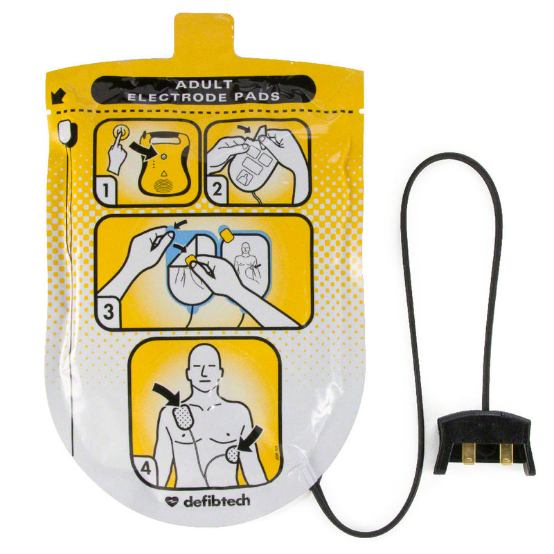 Électrodes Adultes DefibTech (DEA Lifeline)