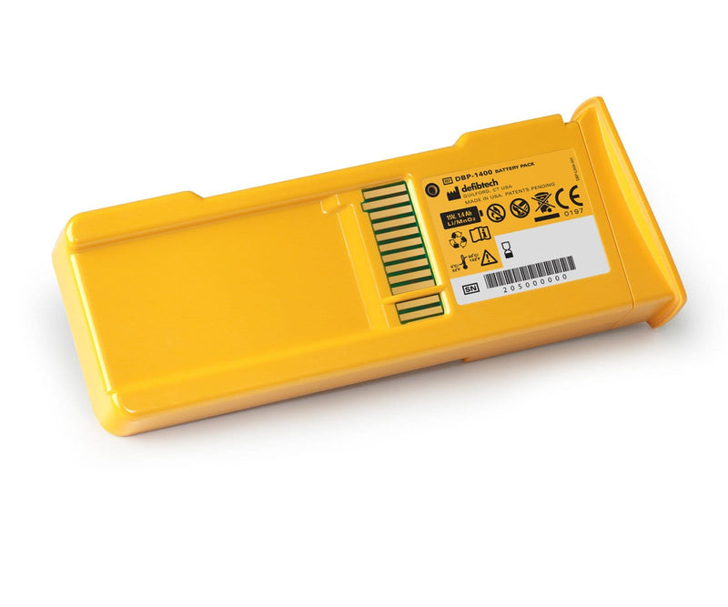Batterie (avec pile de 9 volts)   DefibTech (DEA Lifeline)