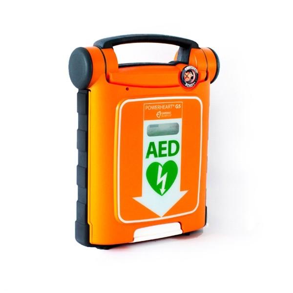 Cardiac Science G5 bilingual AED -Semi-Automatic with iCPR electrodes