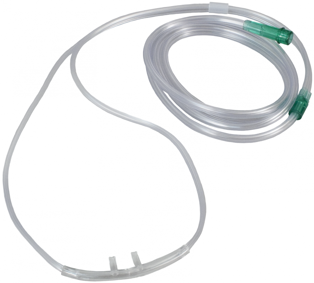Nasal discount oxygen tube
