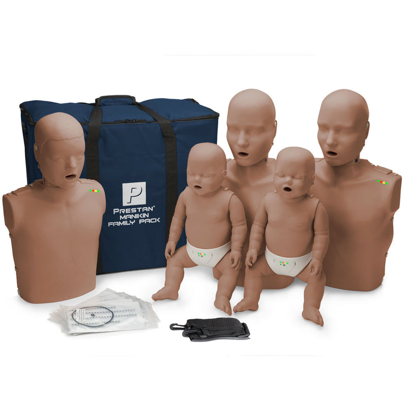 Prestan Family Collection 5 pack with monitor Dark skin