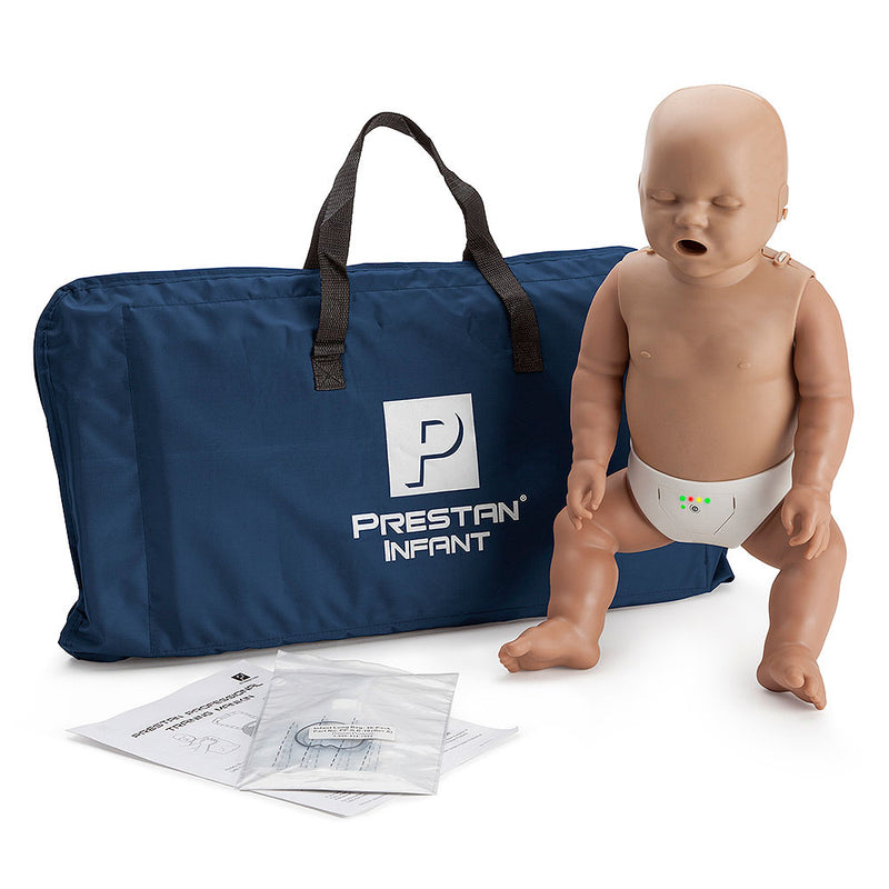 Mannequin Professionnel Prestan avec moniteur, Bébé. Peau foncée