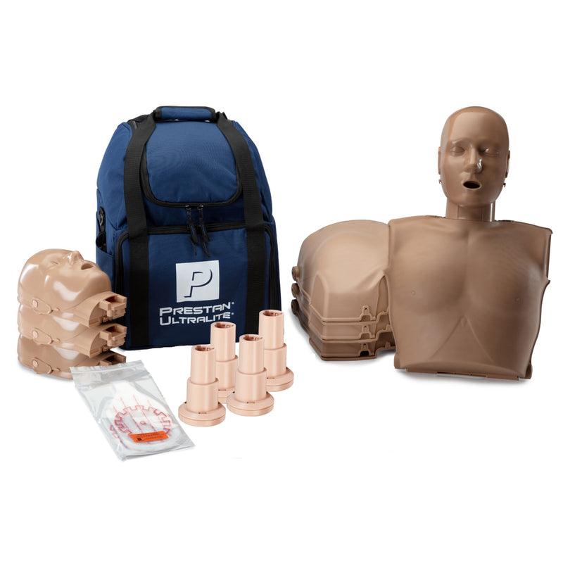 Prestan Professional Adult Ultralite Manikin Diversity kit without CPR feedback. (4 pack)