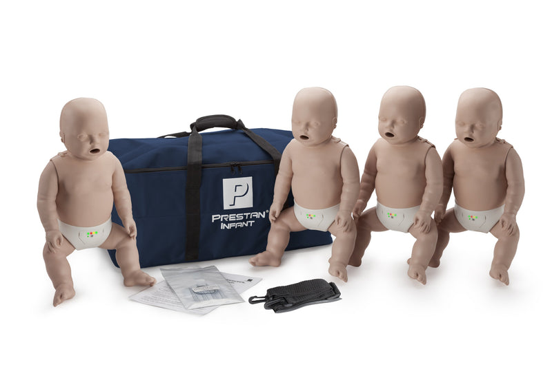 Prestan Professional Infant manikin with monitor medium skin (4 pack)