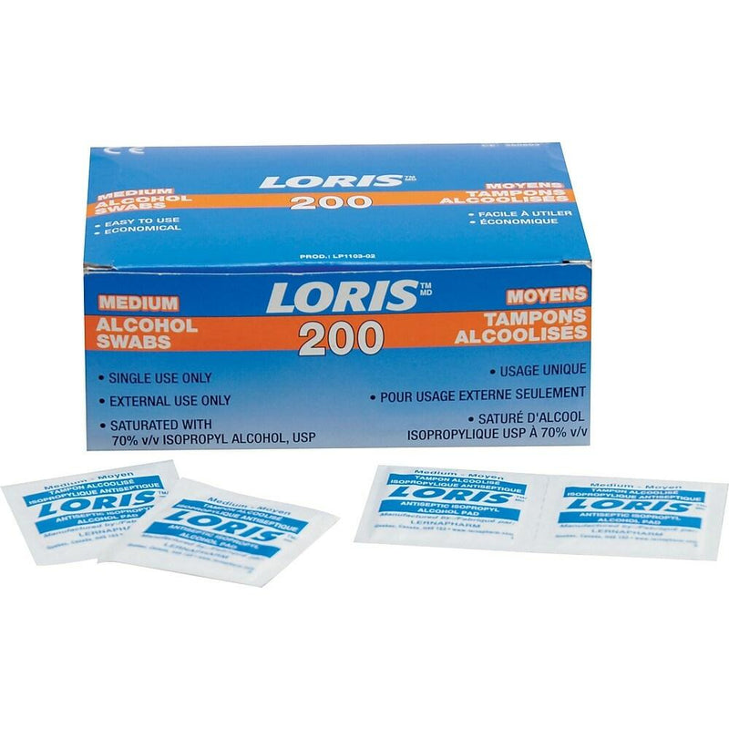 Alcohol preparation pads (200/box)