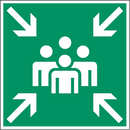 Panneau - Point de rassemblement 