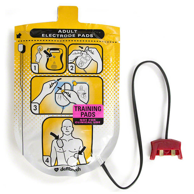 DefibTech Adult Training Electrodes (Lifeline AED)