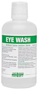 Sterile isotonic eye wash solution. 500 ml.