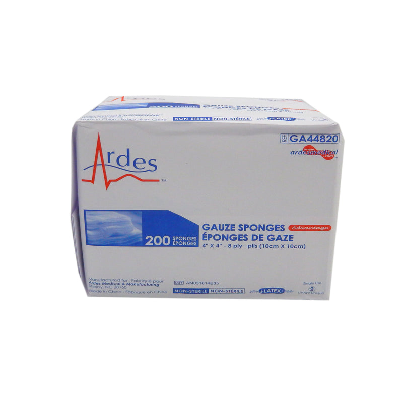 Gauze Pad 10cm x 10cm non-sterile (200/pack)