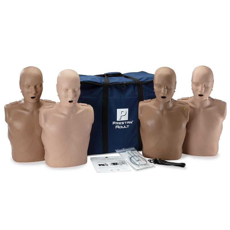 Prestan Professional Adult Manikin Diversity Kit with CPR Feedback (4 pack)