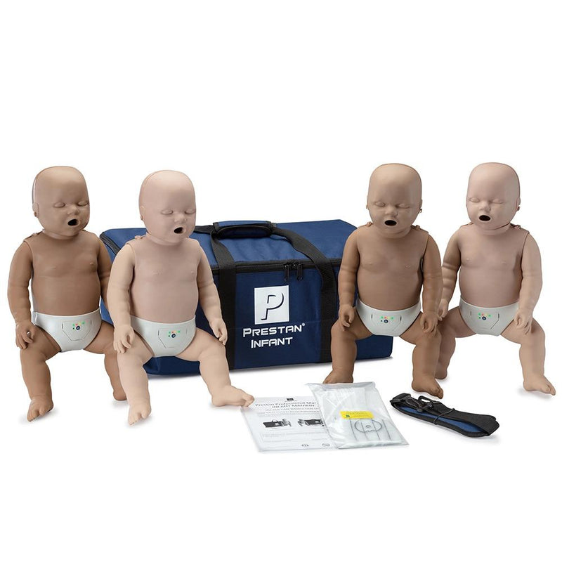 Prestan Professional Infant manikin diversity kit with CPR feedback (4 pack)