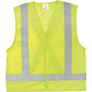 Gilet de circulation, Jaune Moyen