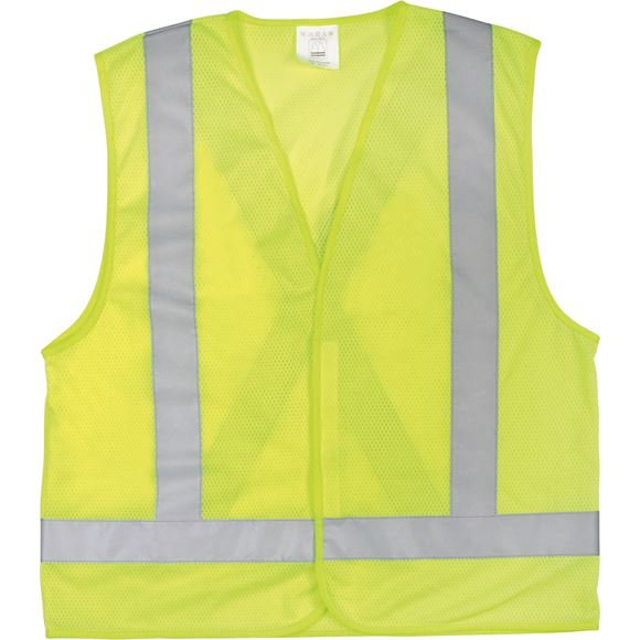 Gilet de circulation, Jaune Large